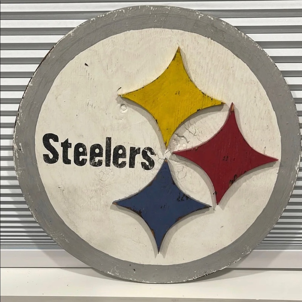 NFL Pittsburgh Steelers wall sign